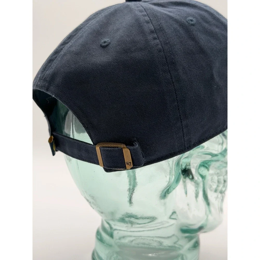 '47 Brand Cal Berkeley Golden Bears Hat Navy Blue Adjustable Strapback Dad Cap